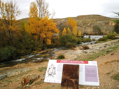 Rio Ucero Ruta del cid en Osma